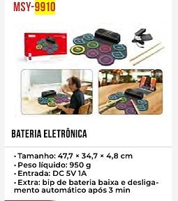 BATERIA ELETRONICA TOMATE