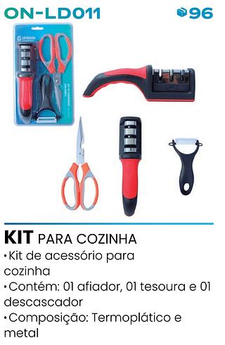 KIT DE ACESSORIOS PARA COZINHA ONISTEK