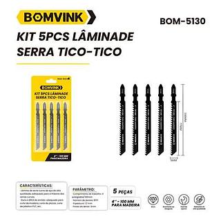 KIT 5PCS LAMINADE SERRA TICO - TICO BOMVINK