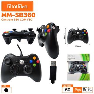 CONTROLE COM FIO PARA XBOX 360 9FT/2M MINIMEN