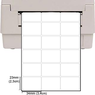 ROLO DE ETIQUETA CÓDIGO BARRAS 33X22