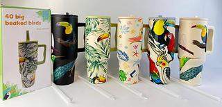 40OZ/1200ML 40 BIG BEAKED BIRDS