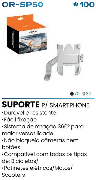 SUPORTE PARA SMARTPHONE PARA MOTOS/BICICLETAS OBERON