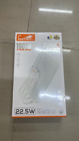 POWER BANK 10000MAH 22.5W TURBO ELETROMEX