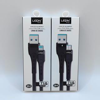CABO DE DADOS LIGA DE ALUMINIO 2M 7.1A LEON GTS