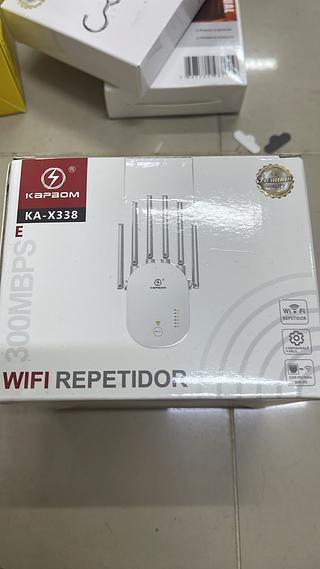 REPETIDOR DE SINAL WIFI 300MBPS KAPBOM
