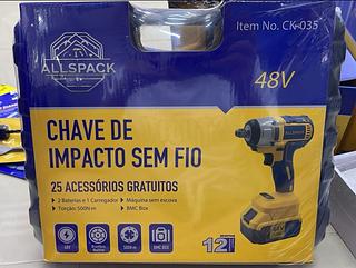 CHAVE DE IMPACTO SEM FIO 48V ALLSPACK