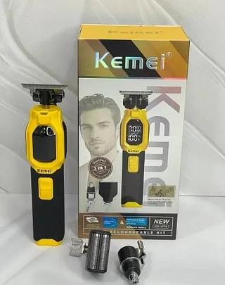MAQUINA PROFESSIONAL 3 IN 1 RECHARGEABLE KIT KEMEI