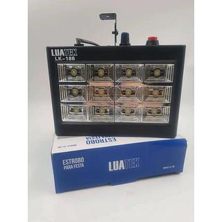 LK-186 ESTROBO PARA FESTA 12 LEDS RGB LUATEK