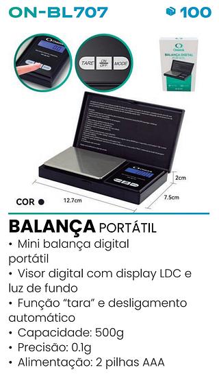 BALANÇA DIGITAL PORTATIL ONISTEK