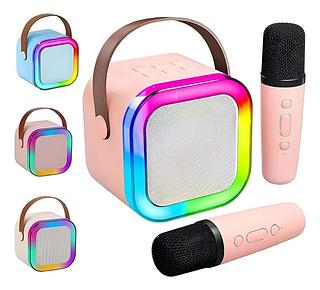 CAIXA DE SOM KARAOKE 20W DOIS MICROFONES ALTOMEX