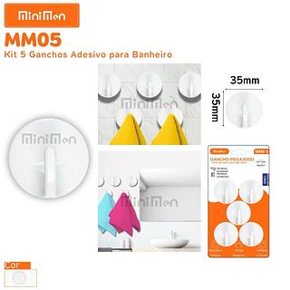 GANCHO PEGAJOSO FACIL DE INSTALAR E MULTIUSO MINIMEN