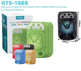 CAIXA DE SOM WIRELESS SPEAKER GRECITNICE LEON