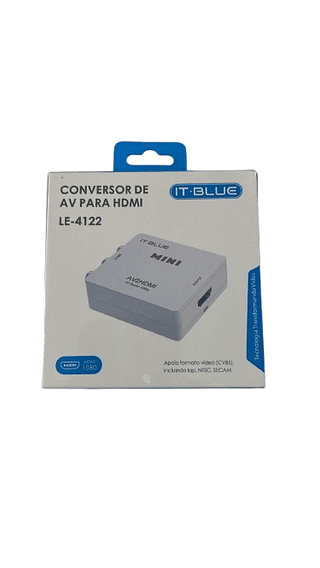 CONVERSOR DE AV PARA HDMI MINI AV2HDMI IT-BLUE