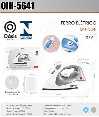 FERRO ELETRICO 127V OASIS MARKET