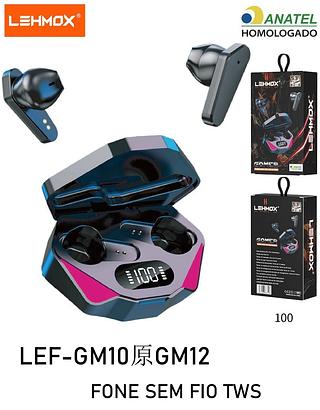 FONE DE OUVIDO SEM FIO GAMER 5.3 WIRELESS LEHMOX