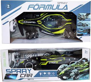 CARRO COM CONTROLE REMOTO SPRAY RADICAL TRT TOYS