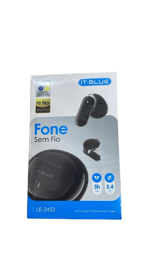 FONE SEM FIO 5H 5.4BT IPX4 IT-BLUE
