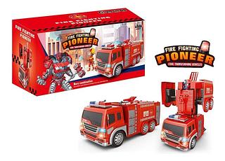 MINI VEICULO ROBO FIRE FIGHTING PIONEER 2 IN 1 NO.9927