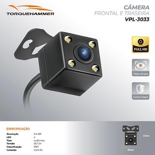 CAMERA FRONTAL E TRASEIRA TORQUEHAMMER