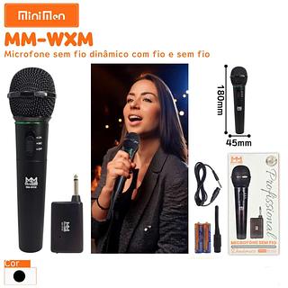 MICROFONE SEM FIO PROFISSIONAL DINAMICO MINIMEN
