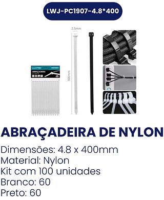 ABRACADEIRA DE NYLON LUATEK