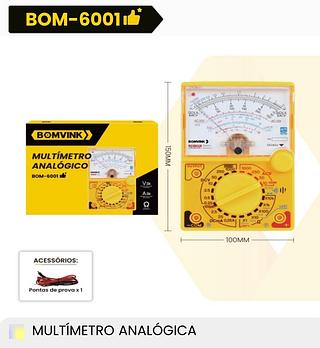 MULTIMETRO ANALOGICO BOMDER
