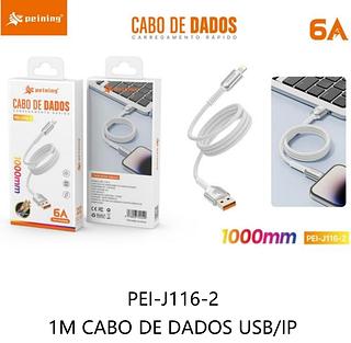 CABO DE DADOS RAPIDO 1M 6A PEINING
