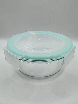 POTE DE VIDRO HERMÉTICO REDONDO 15*15CM MADE BASICS