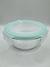 POTE DE VIDRO HERMÉTICO REDONDO 15*15CM MADE BASICS