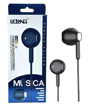 FONE DE OUVIDO ESTEREO ALTA DEFINIÇAO LELONG