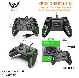 CONTROLE XBOX COM FIO ALTOMEX
