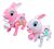 MINI COELHA COM SOM E LUZ TOYS KIDS