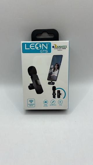 MICROFONE TRASMISSAO SEM FIO LEON GTS