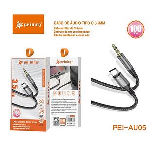 CABO DE AUDIO TIPO C 3.5MM PEINING