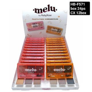 PALETA PARA SOBRANCELHAS MELU BY RUBY ROSE