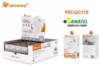 CARREGADOR RAPIDO 15W 3.1A PEINING