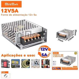 FONTE DE ALIMENTAÇÃO 60W MINIMEN