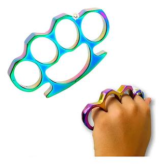 Soco Inglês Rainbow Defesa Pessoal Resistente LUATEK