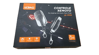 CONTROLE REMOTO POR ALARME ANTI-FURTO PARA MOTO KIT COM 2 PEÇAS LELONG