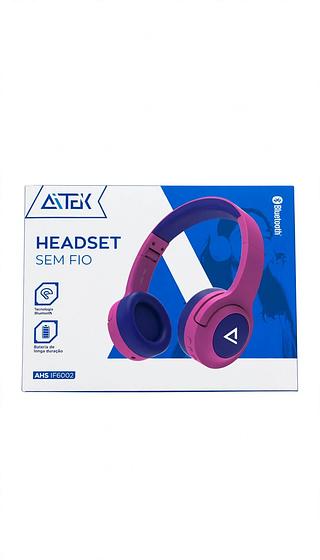 HEADSET SEM FIO ATEK