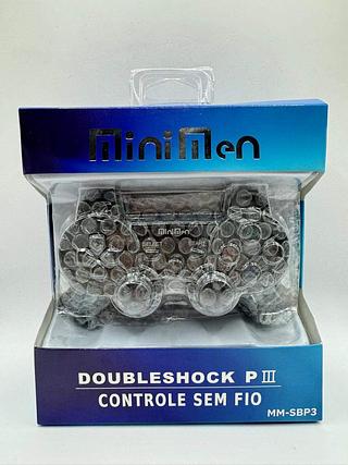 DOUBLESHOCK CONTROLE PS3 SEM FIO MINIMEN