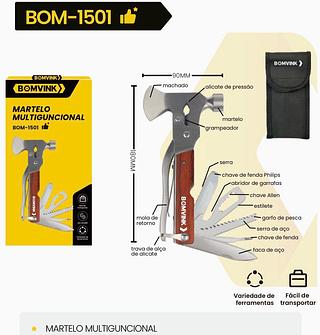 MARTELO MULTIGUNCIONAL BOMVINK