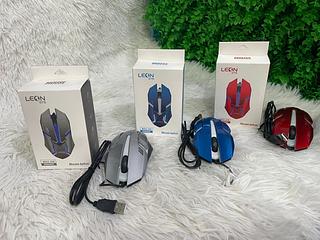 MOU-208 MOUSE OPTICO USB LEON