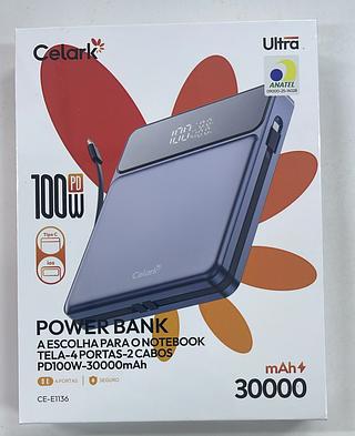 POWER BANK PARA NOTEBOOK 30000mAh CELARK