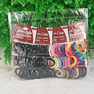 ELASTICO PARA CABELO COLORIDO 3.5CM NAVY+CARE