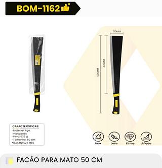 FACÃO PARA MATO 50CM BOMVINK