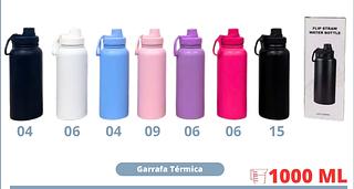 FLIP STRAW WATER BOTTLE 34OZ/1000ML