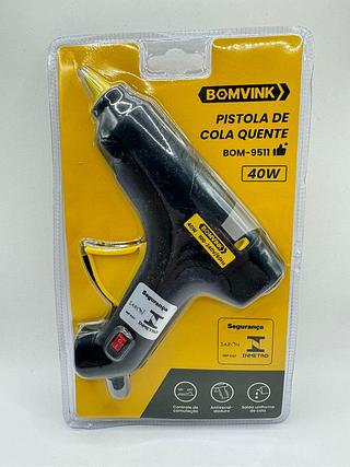 PISTOLA DE COLA QUENTE 40W BOMVINK