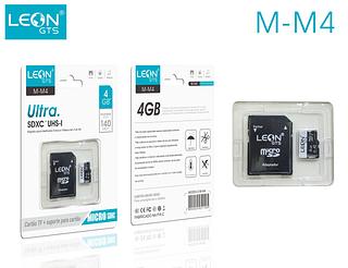 CARTAO DE MEMORIA 4GB ULTRA +SDXC LEON GTS